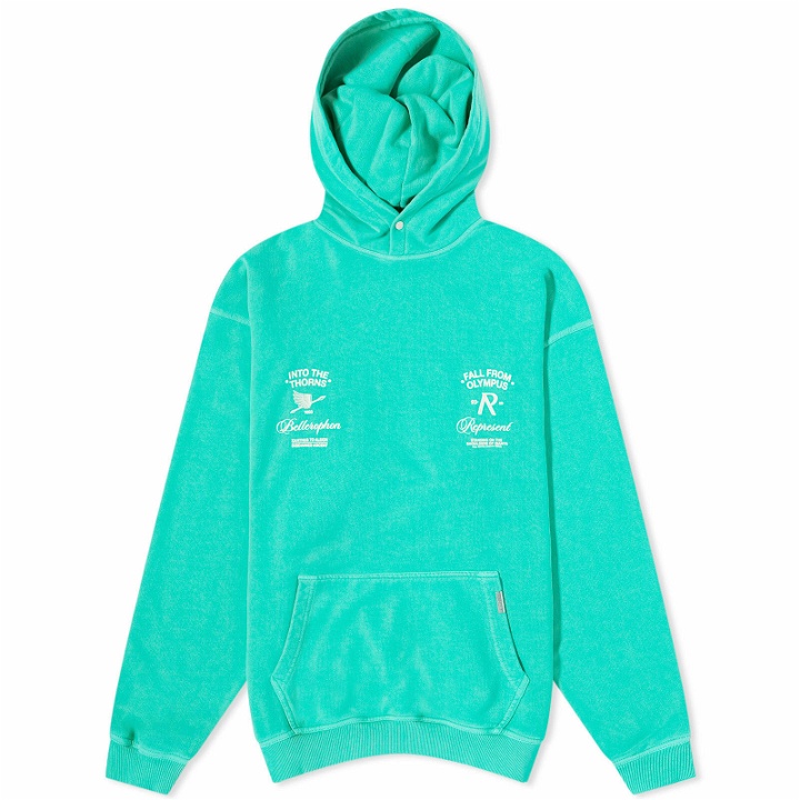 Photo: Represent Men's Fall From Olympus Hoodie in Island Green