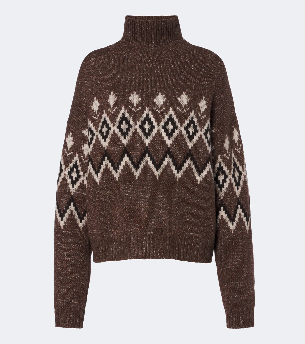 Lisa Yang Gudrun Fair Isle jacquard cashmere sweater