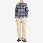 Patagonia Men's Fjord Flannel Shirt in Adventurer New Navy