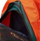 Polo Ralph Lauren - Appliquéd Faux Suede and Nylon Backpack - Multi
