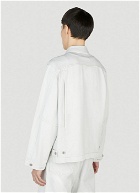 Lemaire - Boxy Denim Jacket in White