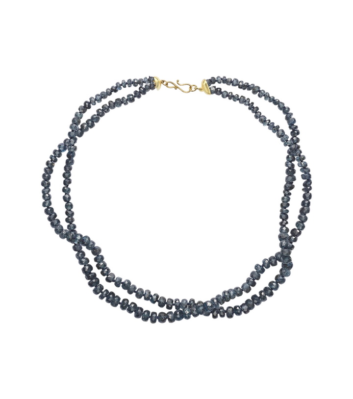 Photo: Ileana Makri Beaded necklace with kyanites