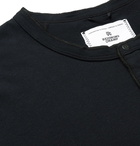 Reigning Champ - Slim-Fit Cotton-Jersey Henley T-Shirt - Black