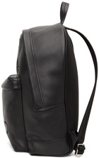 Kenzo Black Leather K-Tiger Backpack