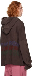 Glass Cypress Brown Conservative Hoodie