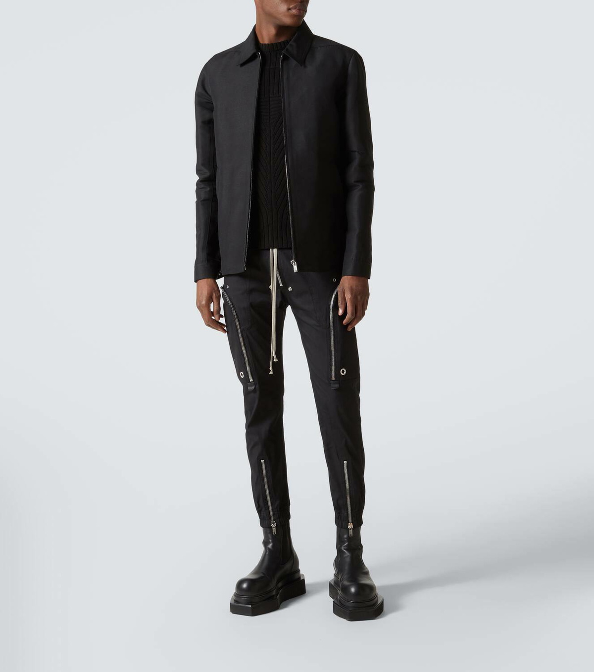 Rick Owens Bauhaus Cargo cotton-blend pants