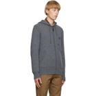 Burberry Grey Cashmere Lindley Hoodie