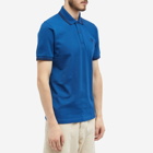 Fred Perry Men's Twin Tipped Polo Shirt - Made in England in Shaded Cobolt/Navy