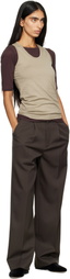ssstein Gray Straight Trousers