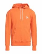 Maison Kitsuné Mens Sweatshirt in Orange