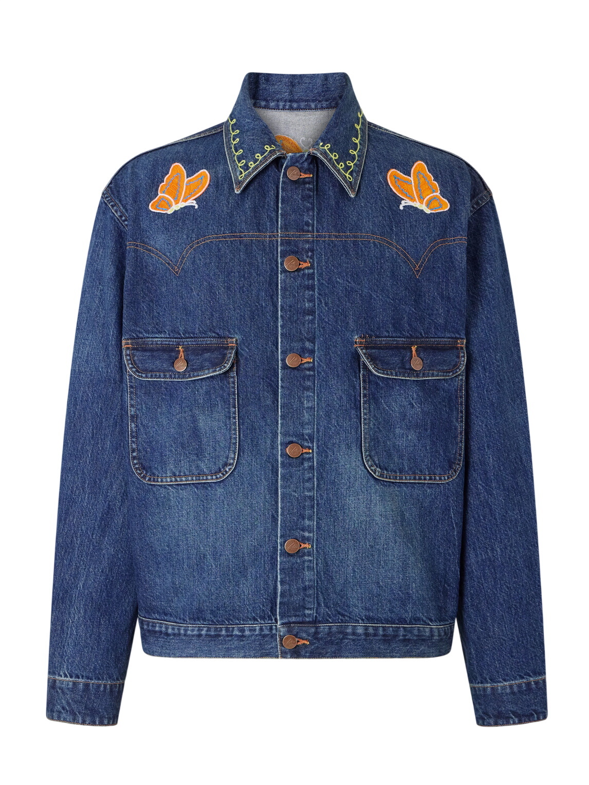 NEEDLES Purple Piping Cowboy Jacket Needles