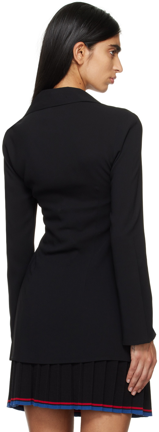 GCDS Black Hoop Shirt