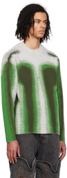 Y/Project Green Gradient Sweater