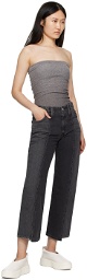 Levi's Black Recrafted Baggy Dad Jeans