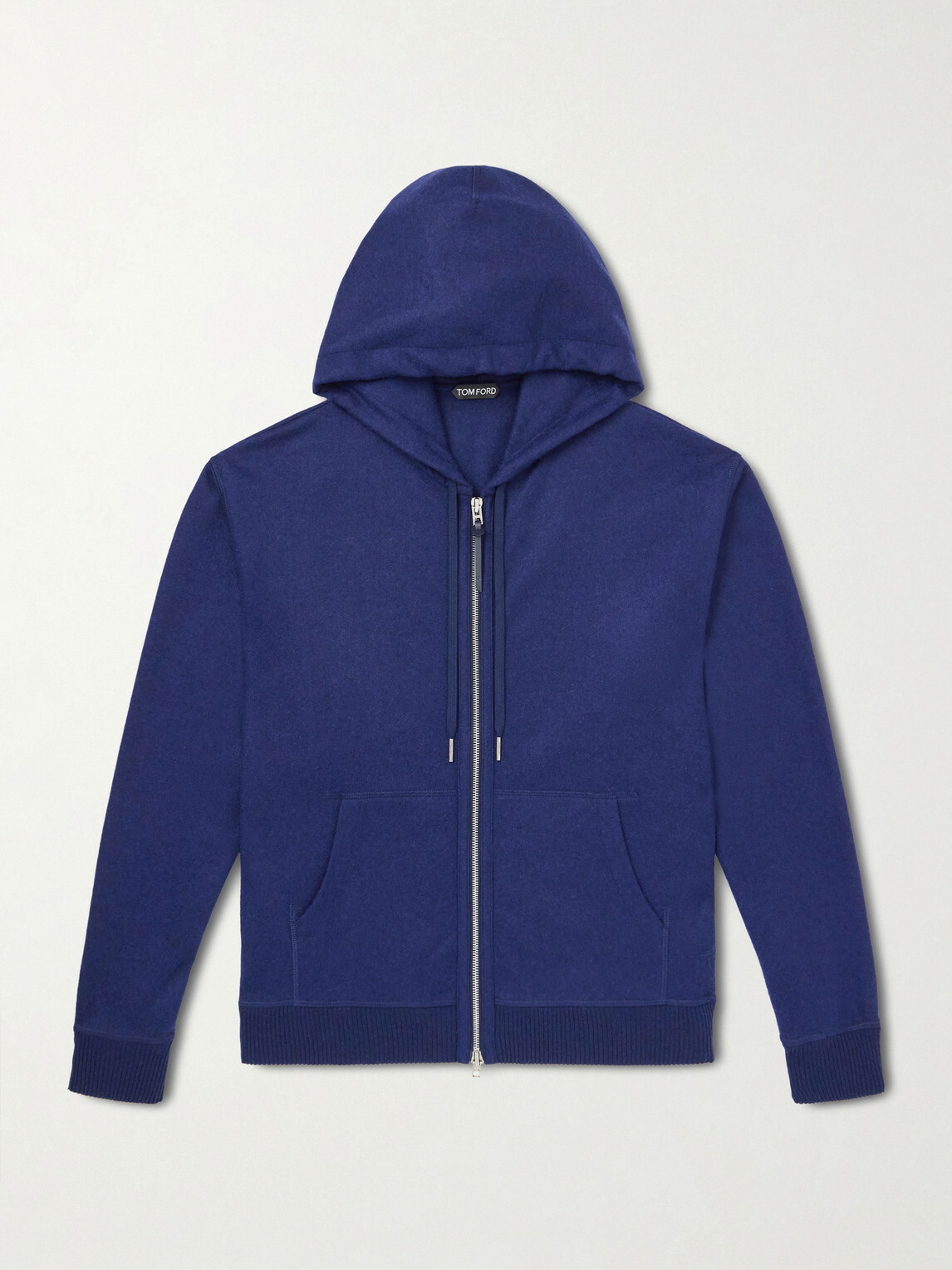 TOM FORD - Cashmere Zip-Up Hoodie - Blue