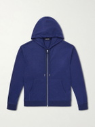 TOM FORD - Cashmere Zip-Up Hoodie - Blue