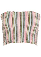 Faithfull The Brand Elisa Striped Bikini top Multicoloured