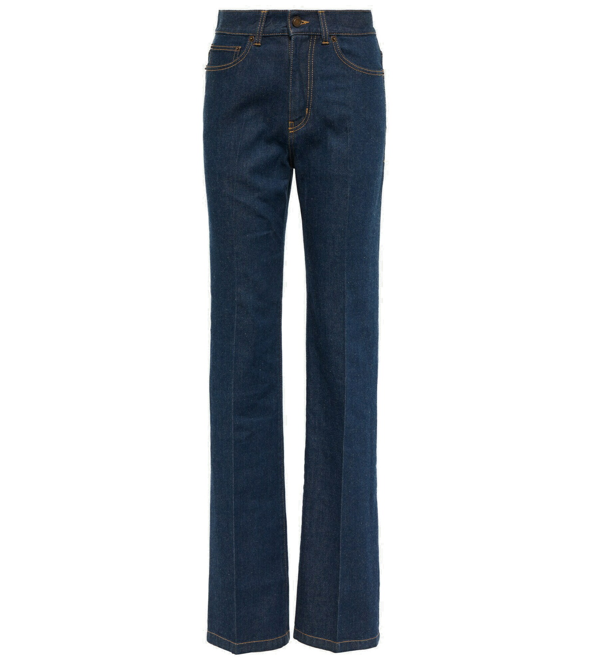 Saint Laurent - Clyde high-rise straight jeans Saint Laurent