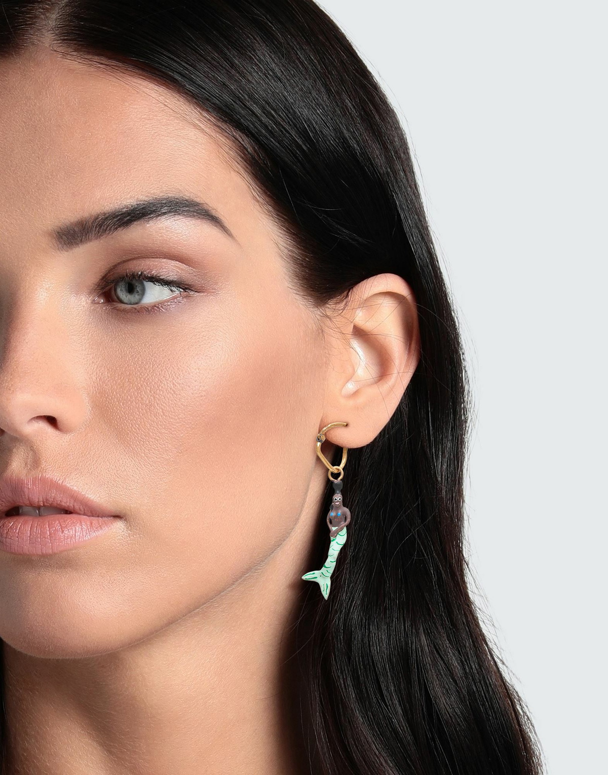Marni Womens Earrings Sky in Blue