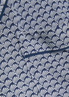 Eberjey Gisele Printed Jersey Pyjama set Navy