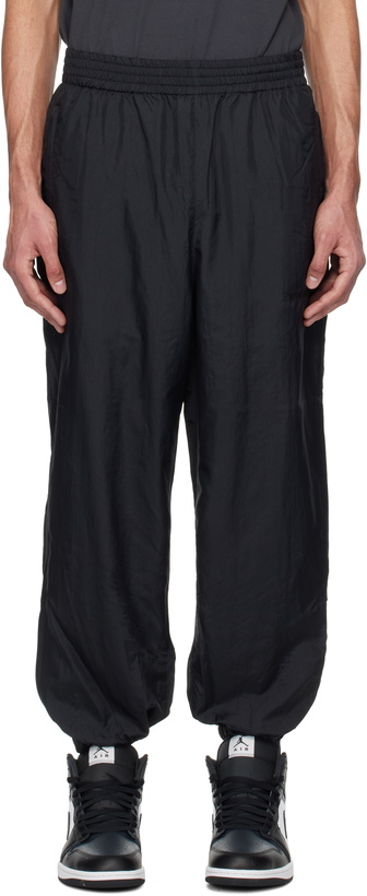 Photo: WACKO MARIA Black Nylon Track Pants