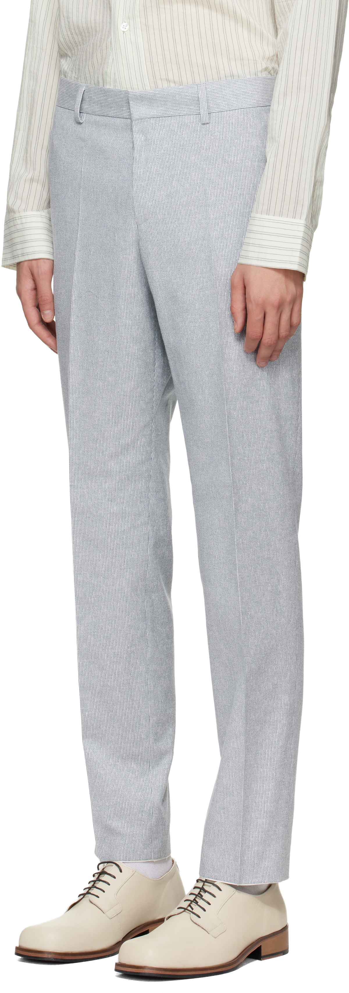 BOSS Blue Two-Piece Regular-Fit Stretch Bouclé Suit