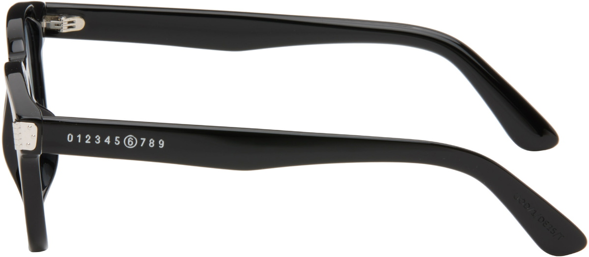 MM6 Maison Margiela Black 17 Sunglasses