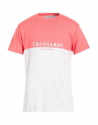 Trussardi Mens T-shirt Coral