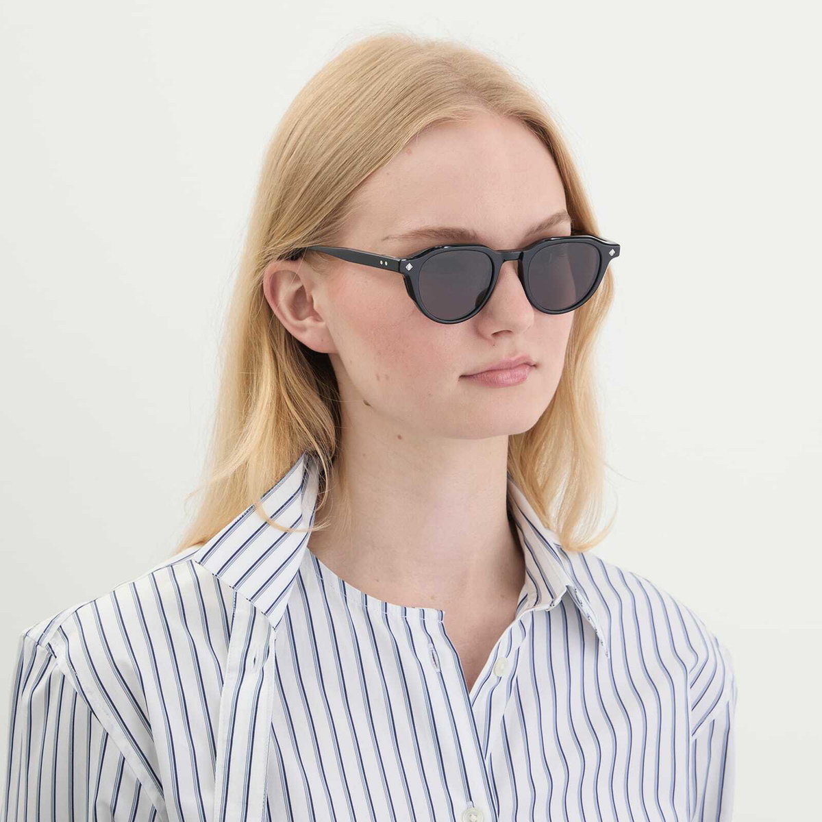 Lunetterie Générale Enfant Terrible Sunglasses in Black/Palladium 
