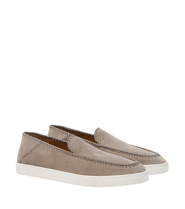 Photo: Giorgio Armani Suede slip-on shoes