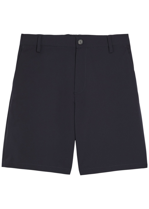 Photo: Raith Luiz Hybrid Stretch-jersey Shorts Navy