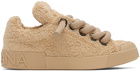 Dolce & Gabbana Tan Portofino Sneakers