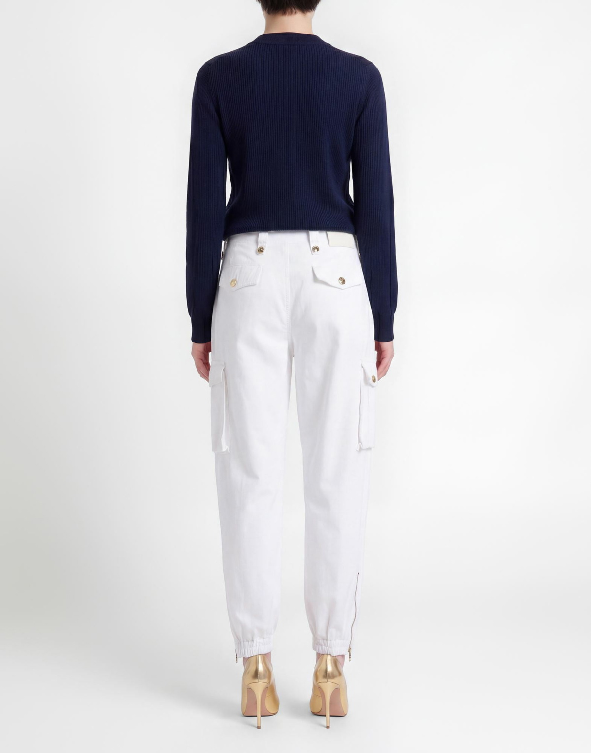 Ermanno Scervino Womens Pants in White