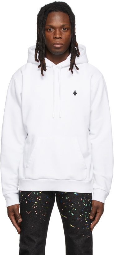 Photo: Marcelo Burlon County of Milan White Cross Hoodie