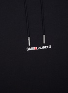 Hooded Logo Sweatshirt in Black