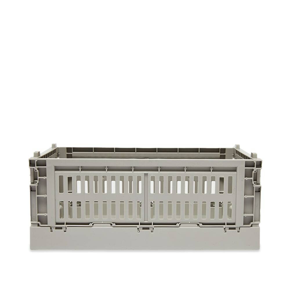 家具・インテリア Colour Crate, M, recycled plastic, grey HAY Colour Crate, M, recycled plastic, grey | Finnish Design