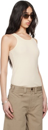 Meta Campania Collective Off-White Francis Jersey Rib Tank Top