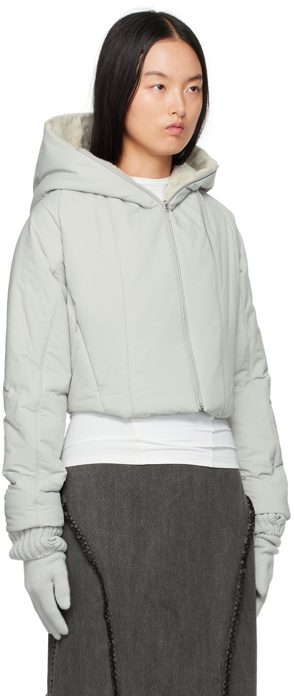 HYEIN SEO Gray Padded Jacket Hyein Seo