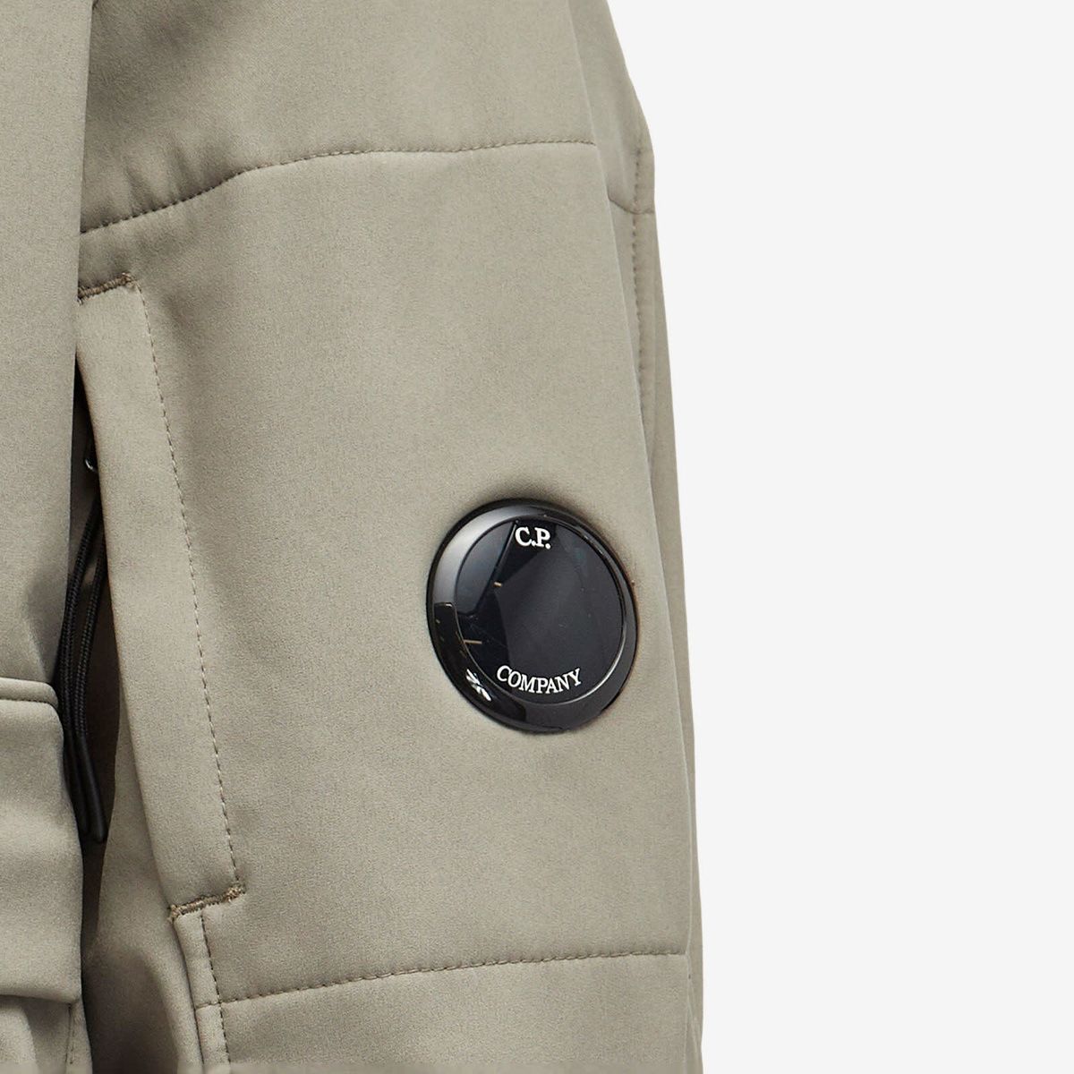 C.P. Company Men's Shell-R Hooded Parka Jacket in Walnut C.P. Company Men's Shell-R Hooded Parka Jacket in Walnut