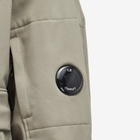 C.P. Company Men's Shell-R Hooded Parka Jacket in Walnut