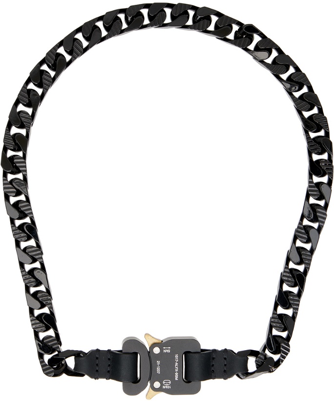 Photo: 1017 ALYX 9SM Black Colored Chain Necklace
