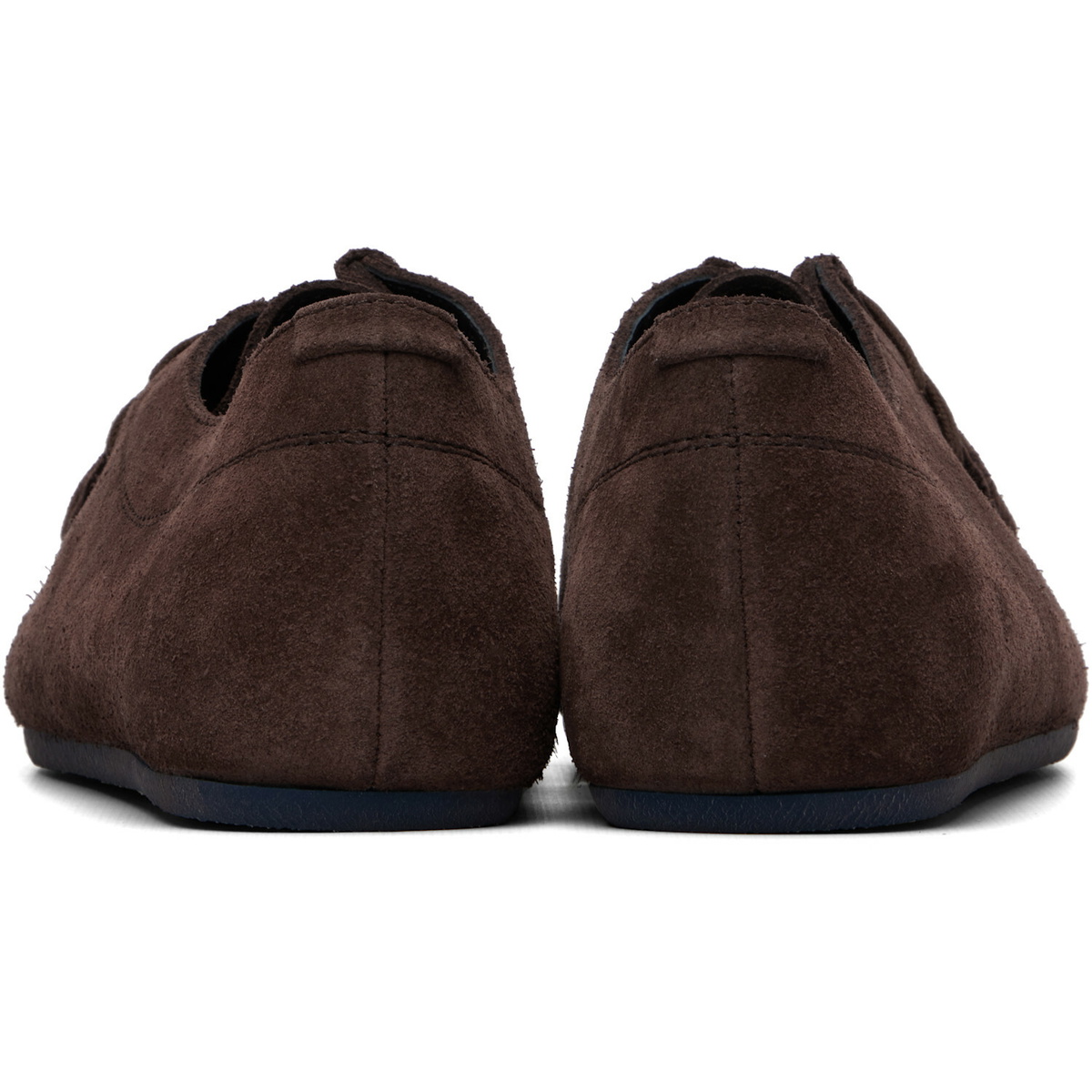 Jil Sander Brown Hood Lace-Up Derbys