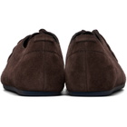 Jil Sander Brown Hood Lace-Up Derbys