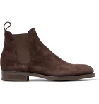 Edward Green - Camden Suede Chelsea Boots - Brown