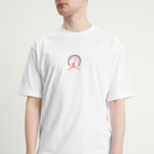Air Jordan Men's Crew T-Shirt in White/Infrared