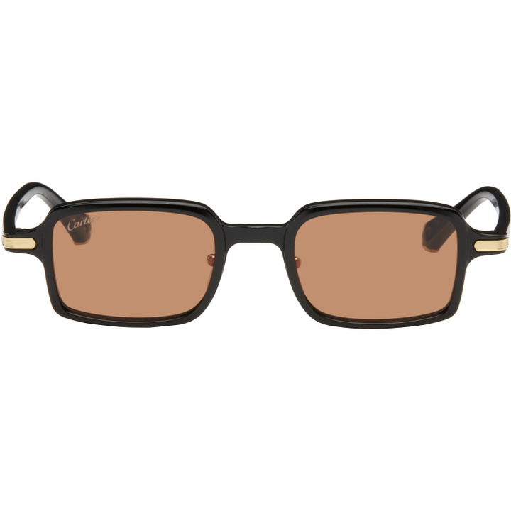 Photo: Cartier Black 'Première de Cartier' Sunglasses