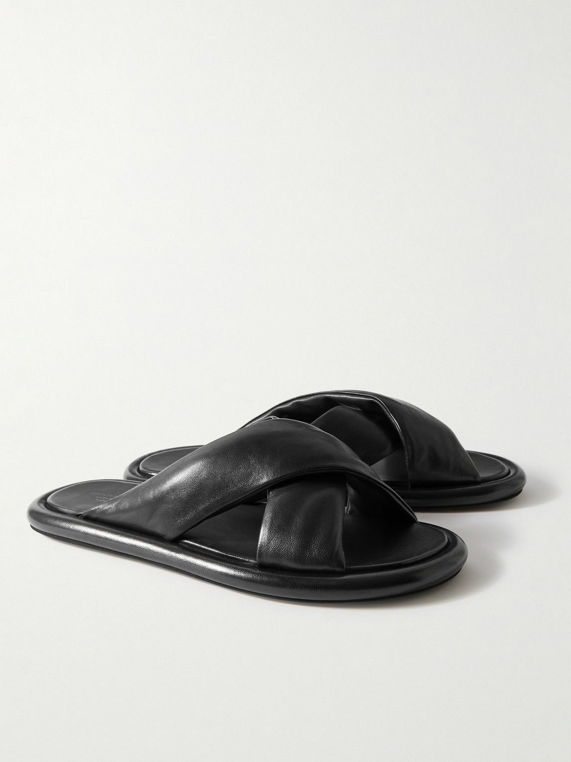 Officine Creative - Estens Leather Sandals - Black