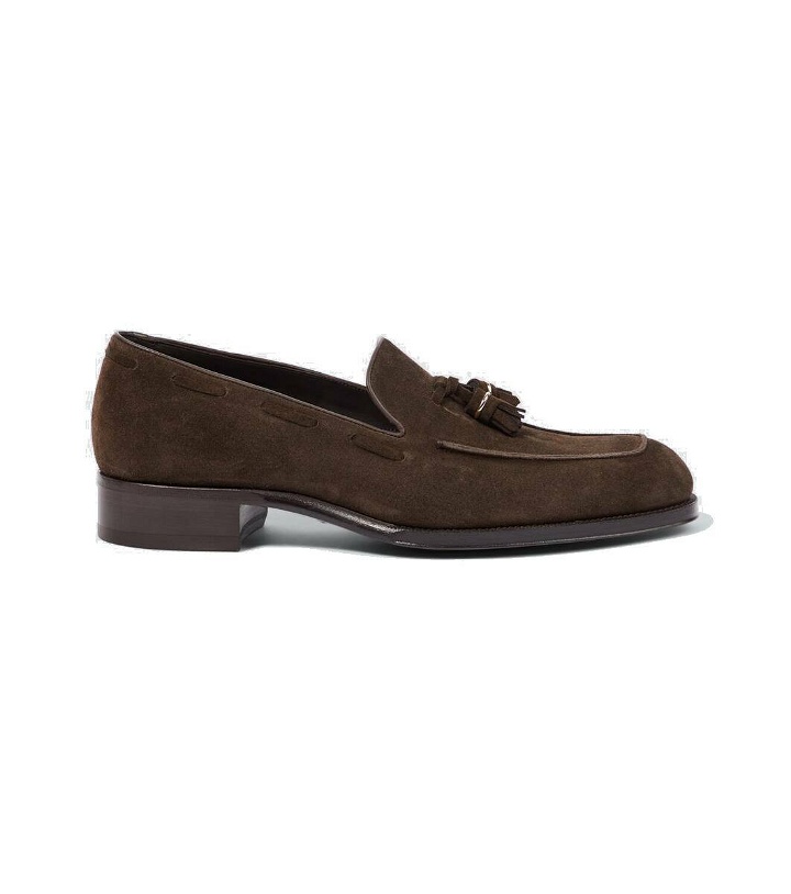 Photo: Tom Ford Edgar suede loafers