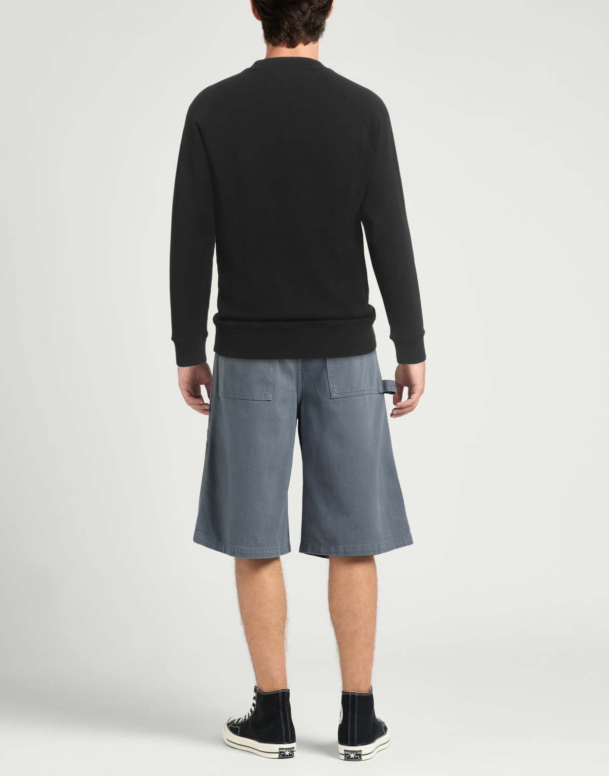 Maison Kitsuné Mens Sweatshirt in Black