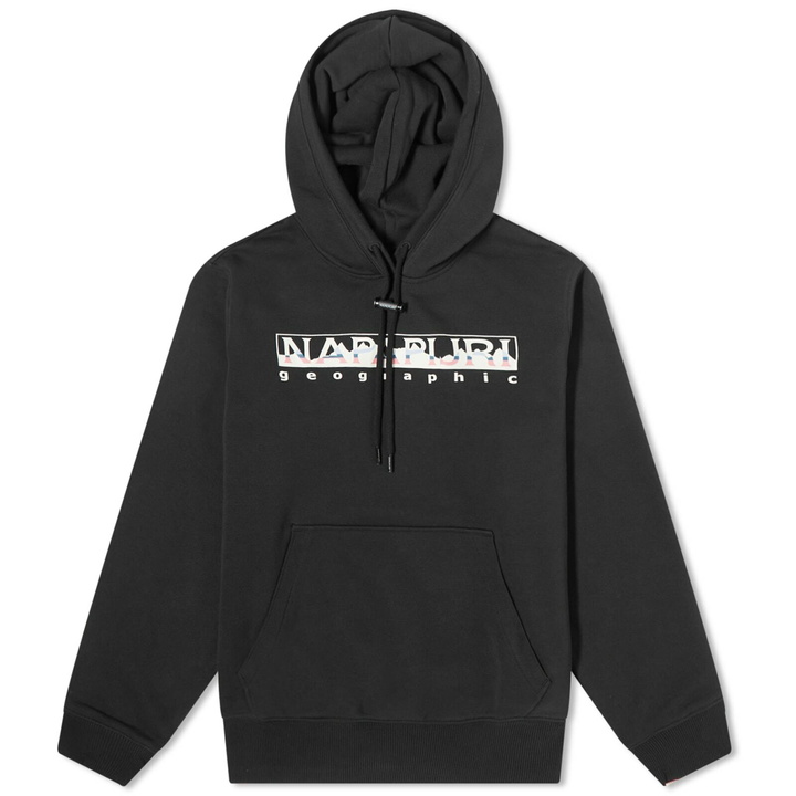 Photo: Napapijri Women's Rope Logo Hoodie in Black